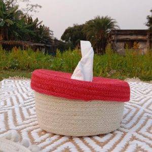 Pink tissue box